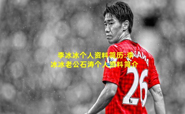 李冰冰个人资料简历:李冰冰老公石涛个人资料简介
